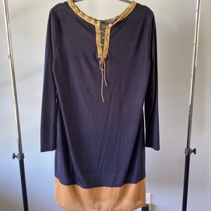 Women’s long sleeve tunic dress